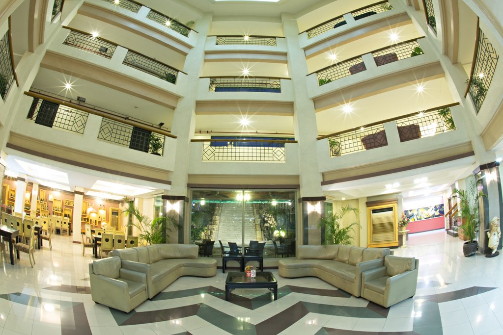 Lobby lounge seating